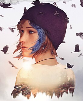 Промо-арт Хлои для игры "Life is Strange: Remastered Collection (2022)