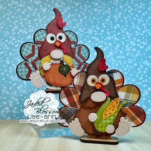 MDF Gnome: Turkey with Stand