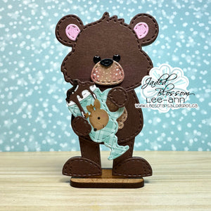 MDF Gnome: Bear with Stand