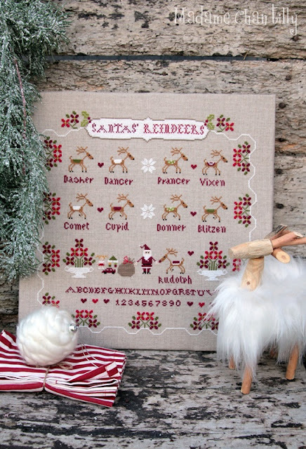 Santas-reindeers-Madame-Chantlly-cross-stitch-charts9