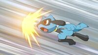 Riolu setzt Gegenschlag ein