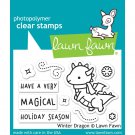 Lawn Fawn Clear Stamps - Winter Dragon