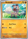 Rockruff from Paldea Evolved