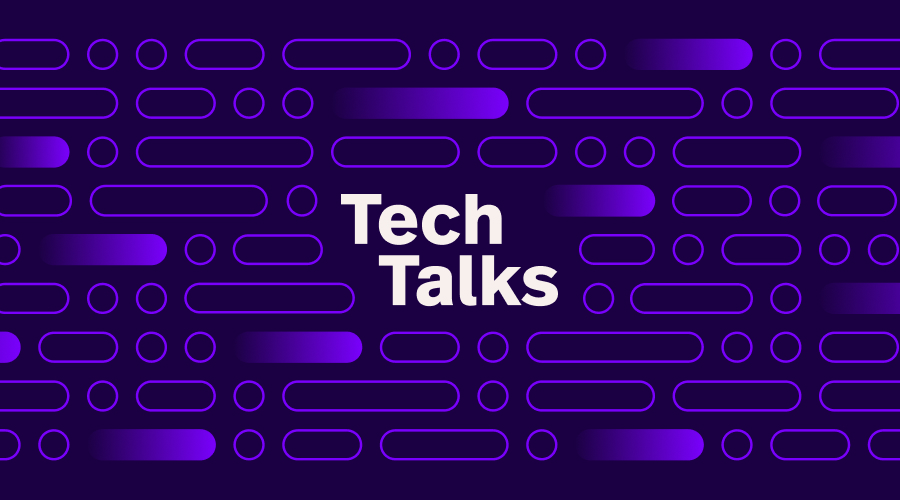 Tech talks visuals