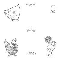 Hey Chick Clear Mount Stamp Set