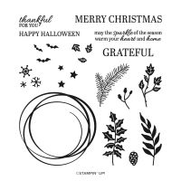 Sparkle Of The Season Photopolymer Stamp Set (English)