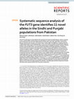 Research paper thumbnail of Systematic sequence analysis of the FUT3 gene identifies 11 novel alleles in the Sindhi and Punjabi populations from Pakistan