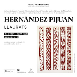 EXPOSICIÓN HERNÁNDEZ PIJUAN. MUSEO PATIO HERRERIANO