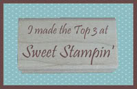 Sweet Stampin' Top 3