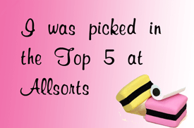 Top 5 at Allsorts chellenge blog