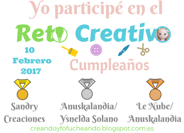 premio del reto concurso cumpleaños