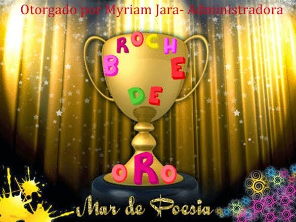 PREMIO BROCHE DE ORO