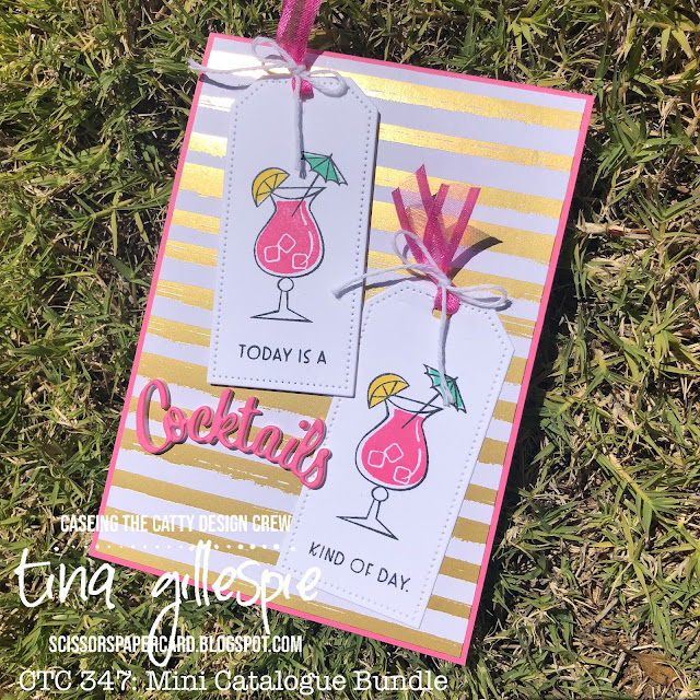 scissorspapercard, Stampin' Up!, CASEing The Catty, NOthing's Better Than Bundle, Sweet Ice Cream, Tailor Made Tags Dies, Expressions In Ink SDSP