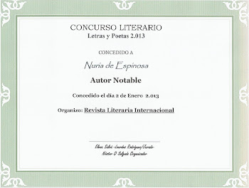 DIPLOMA LITERARIO