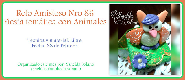 Reto nº 86 "fiesta tematica con animales"