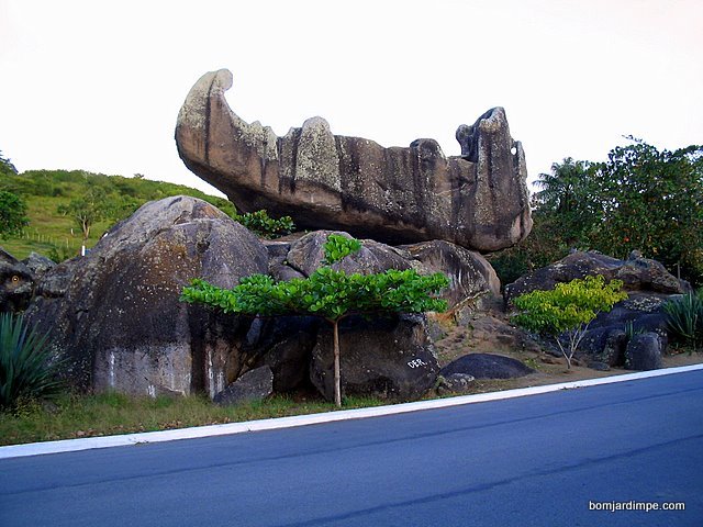 Pedra do Navio, monumento natural do meu município.