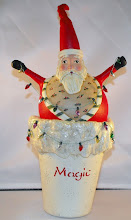 Santa candy holder