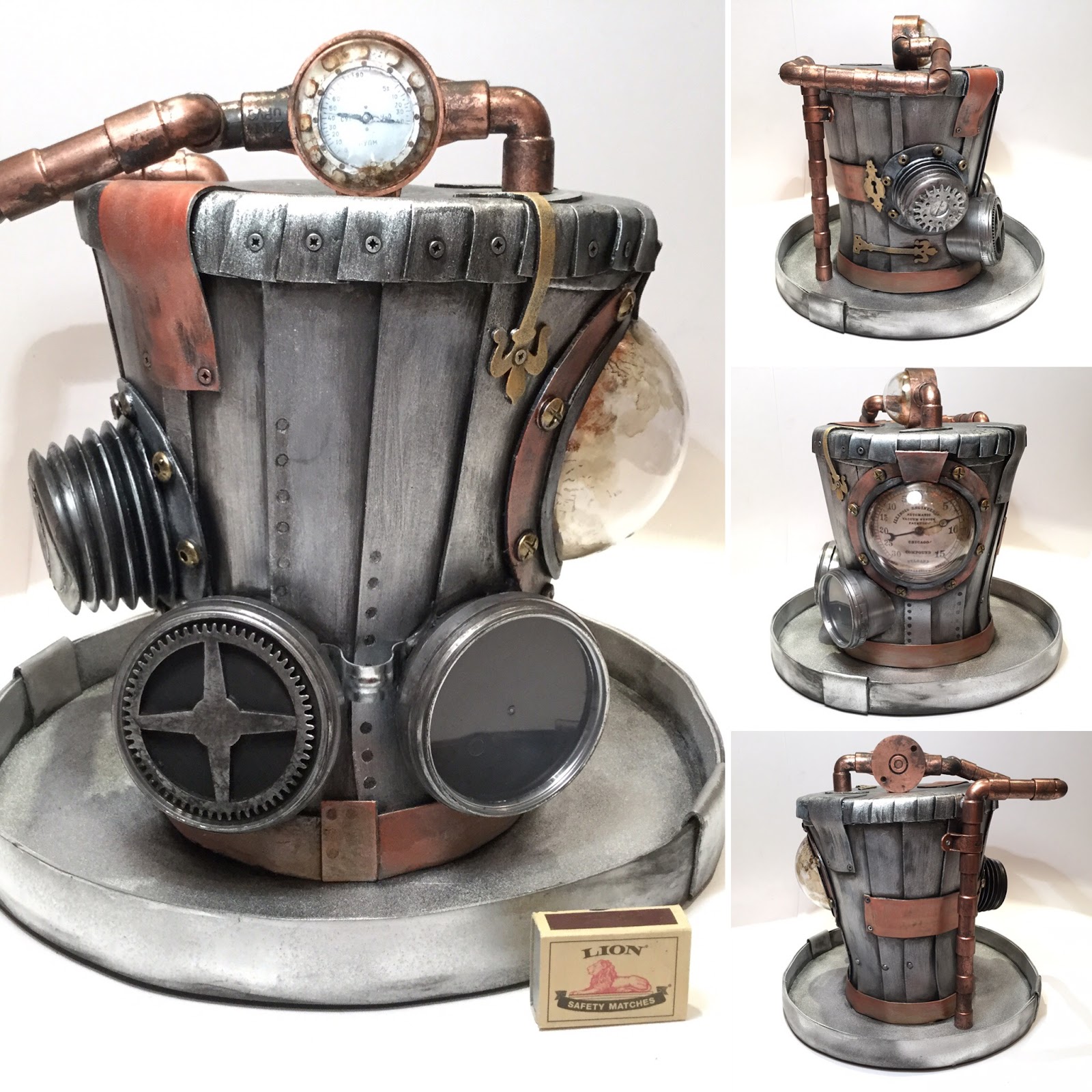 5 Giant Steampunk hats