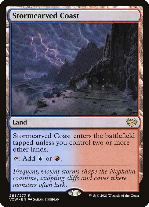 Stormcarved Coast (Innistrad: Crimson Vow #265)