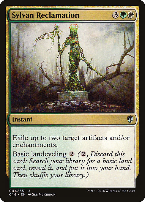 Sylvan Reclamation (Commander 2016 #44)