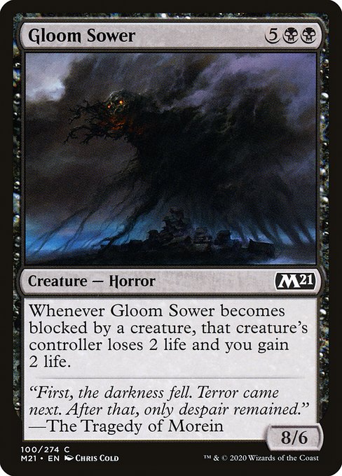 Gloom Sower (Core Set 2021 #100)