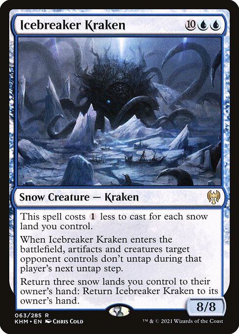 Icebreaker Kraken (Kaldheim #63)