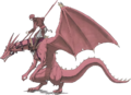 Concept artwork of a Wyvern Rider from Path of Radiance.