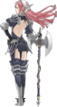 Artwork of Cherche with Helswath, the inspiration for this axe, from Awakening.