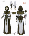 Concept art of Irma from Echoes: Shadows of Valentia.