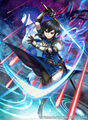 Ayra in artwork of Larcei.