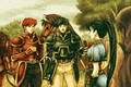 Mark (right) and Lyn meeting Kent and Sain.