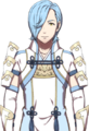 Shigure's Live2D model in Fates.