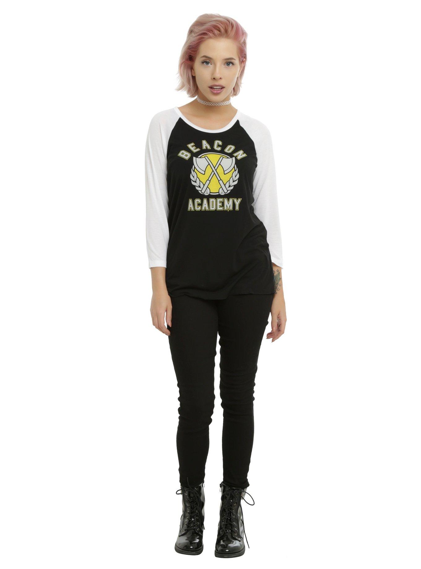 RWBY Beacon Academy Girls Raglan, , alternate