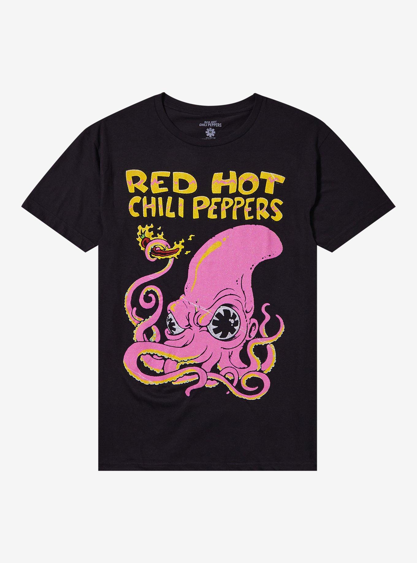 Red Hot Chili Peppers Octopus T-Shirt, , hi-res