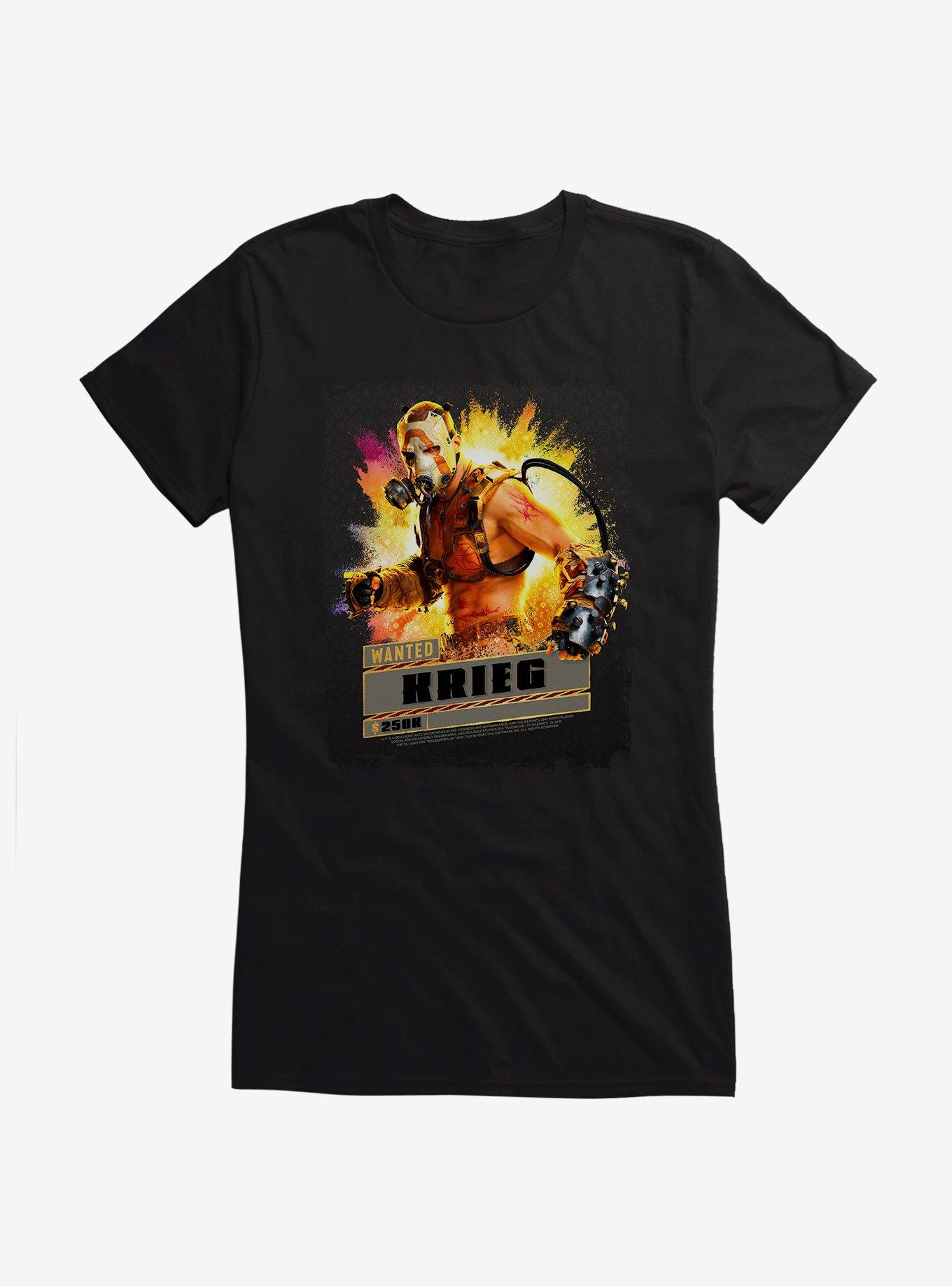 Borderlands Krieg Wanted Girls T-Shirt, , hi-res