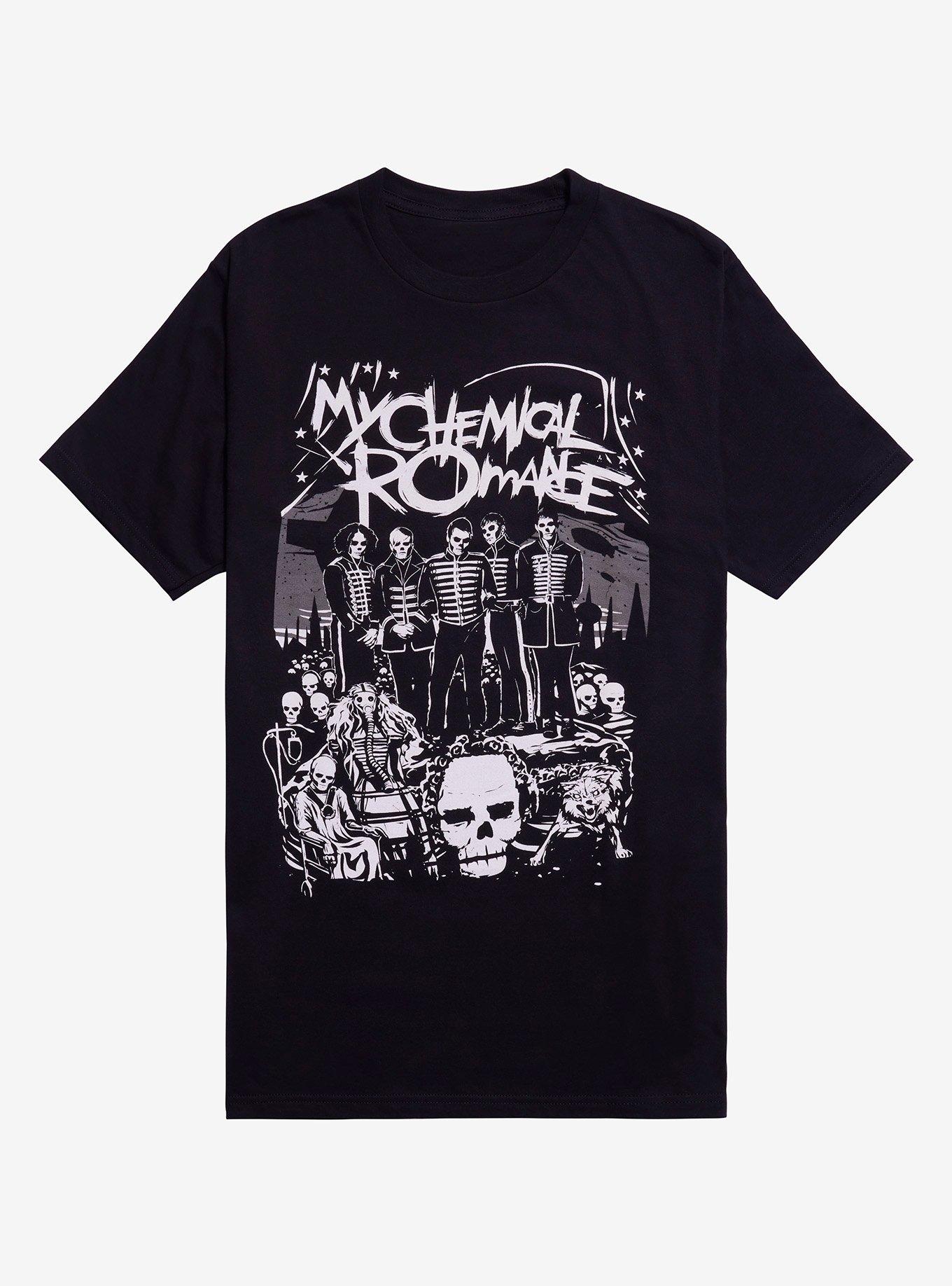 My Chemical Romance Black Parade Group T-Shirt, , hi-res