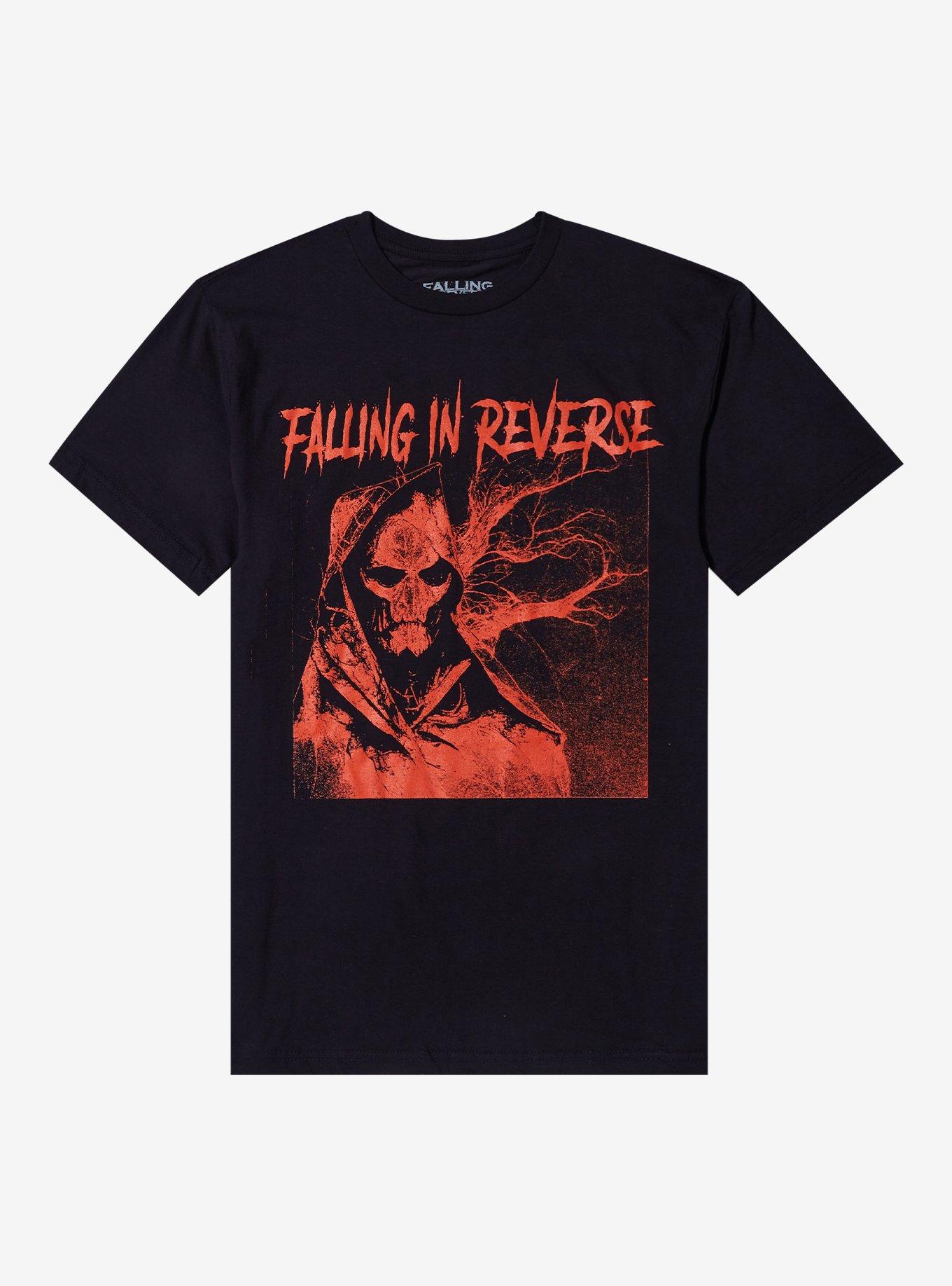 Falling In Reverse Red Grim Reaper T-Shirt, , hi-res