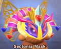 Sectonia Mask in Super Kirby Clash