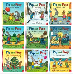 Pip and Posy 英國版硬頁書套書(共9本)