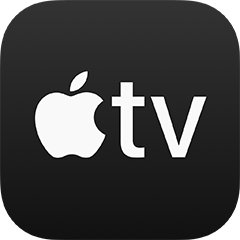 הסמל של אפליקציית Apple TV