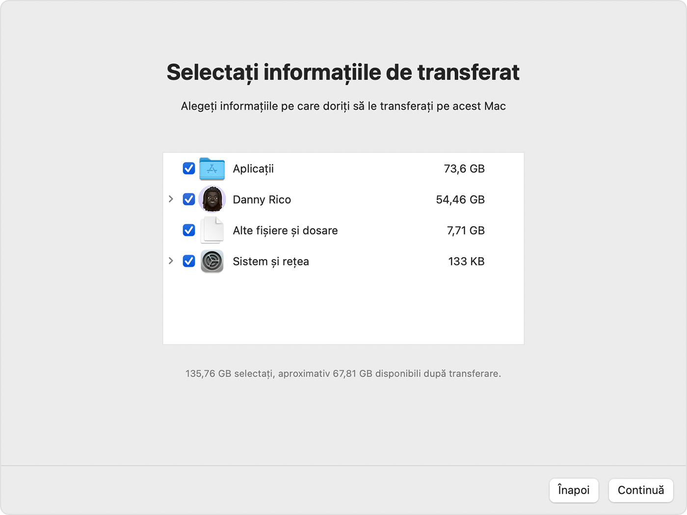 macos-ventura-migrare-asistent-info-de-transferat