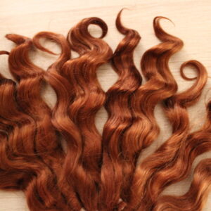 Doll hair chestnut