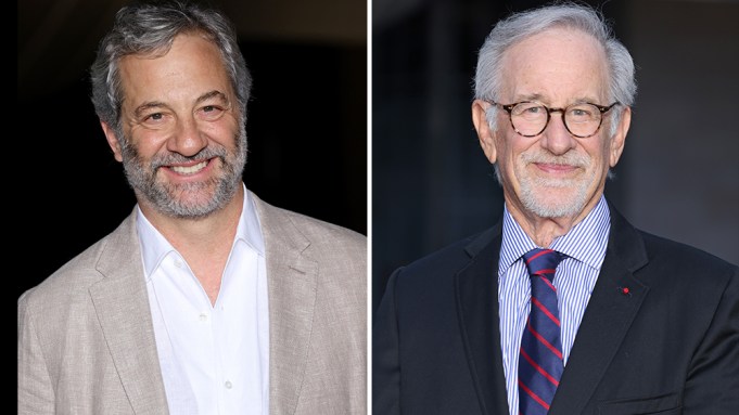 Judd Apatow and Steven Spielberg