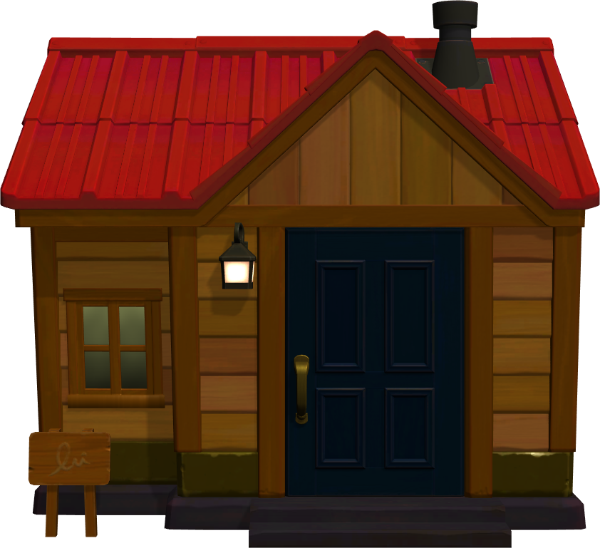 Exterior of Broffina's house in Animal Crossing: New Horizons