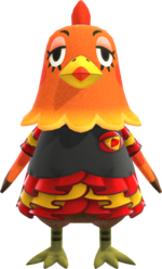 Artwork of Broffina the Chicken