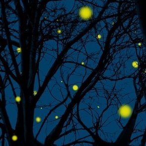 Summer Magic ~ Fireflies In Trees