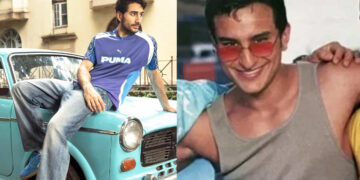 Ibrahim Ali Khan and Saif Ali Khan