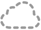 Symbol für iCloud-Wartevorgang