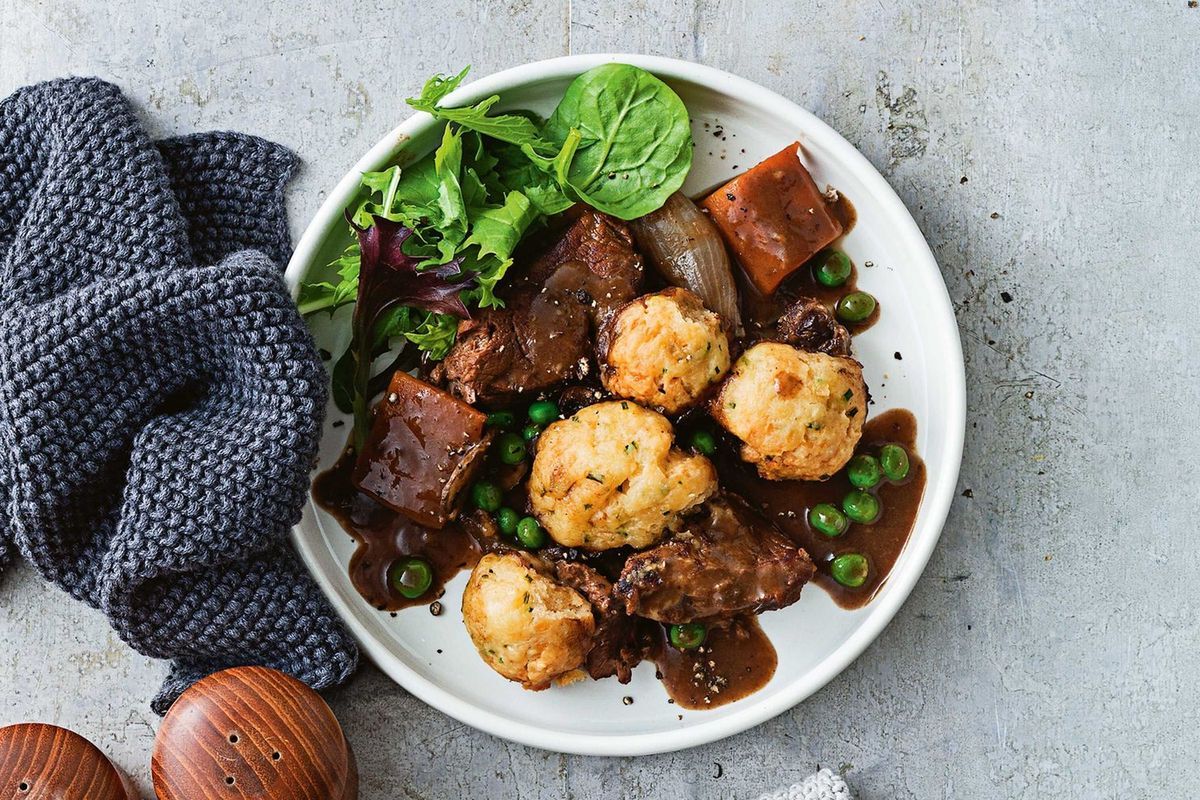 Beef Stew with Sour Cream