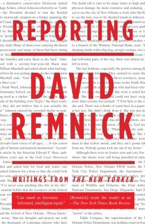 Reporting by David Remnick